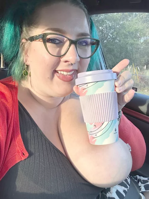 A little caffeine before an early networking meeting. What are my favorite beanie babies up to this lovely Friday morning?