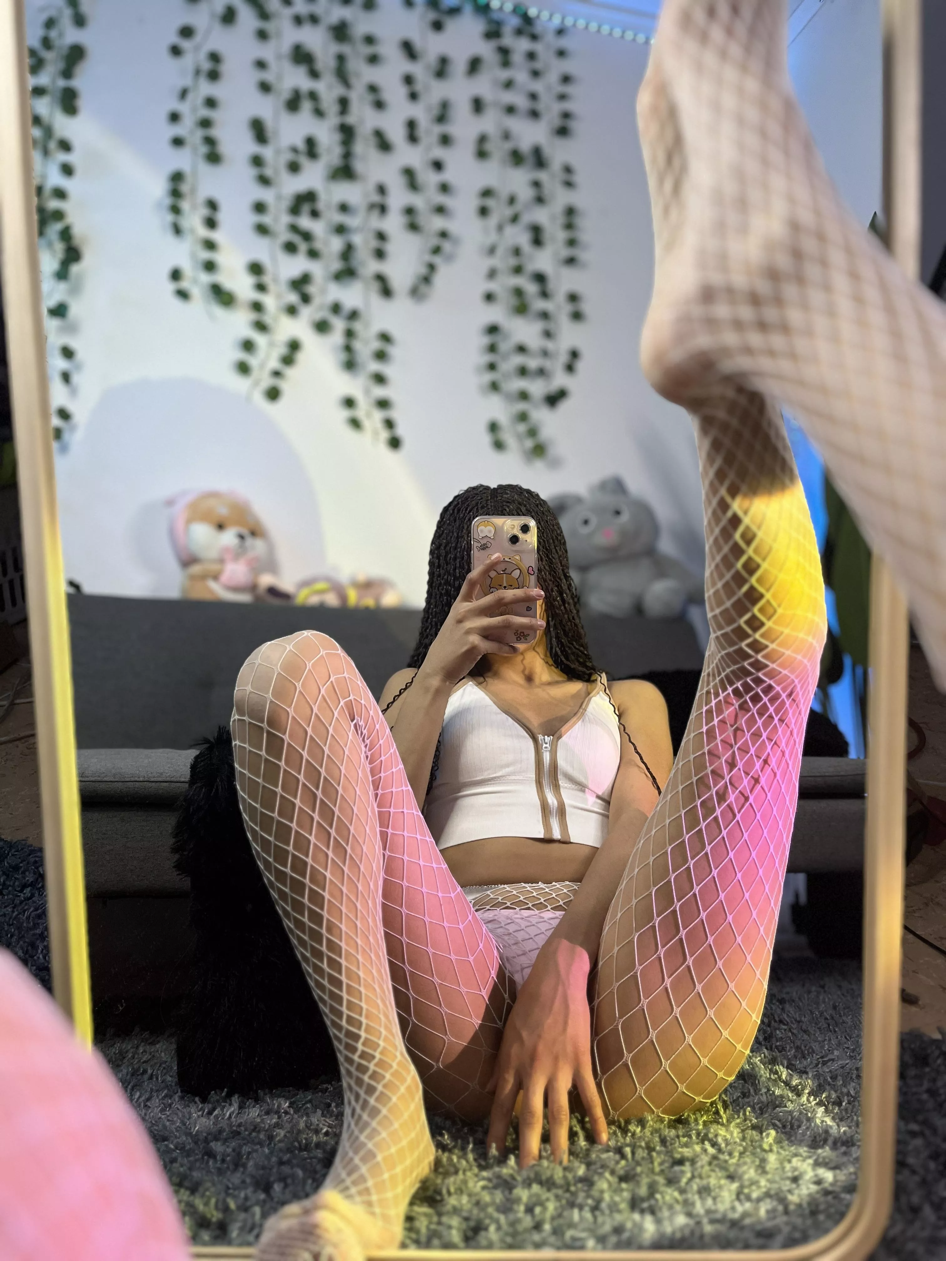 Are my legs sexy enough to be on your shoulders?