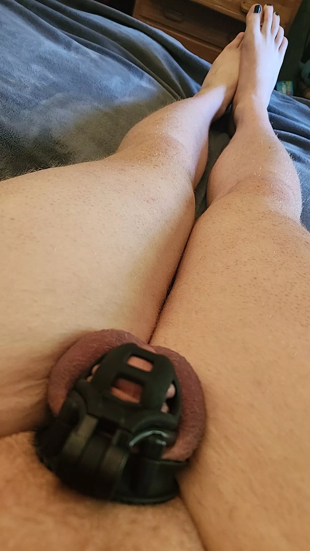 Finally got my first cage and I never want to take it off 🤤💕