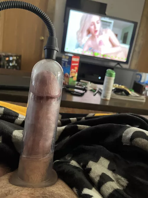 Getting in a good pump before work today