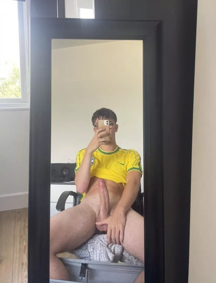 I heard gaymers are great at taking massive cock, think you could take mine?