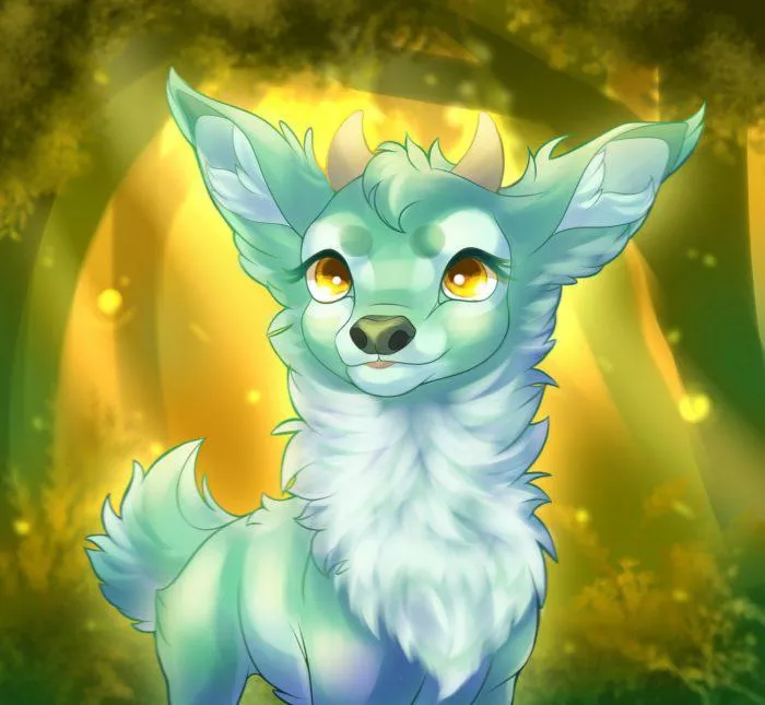 I know it’s a quad but I’ve had severe art block and am happy with how she turned out 💛💚