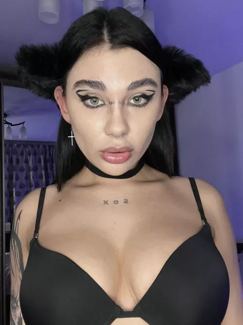 I will be a good kitty for you, I promise