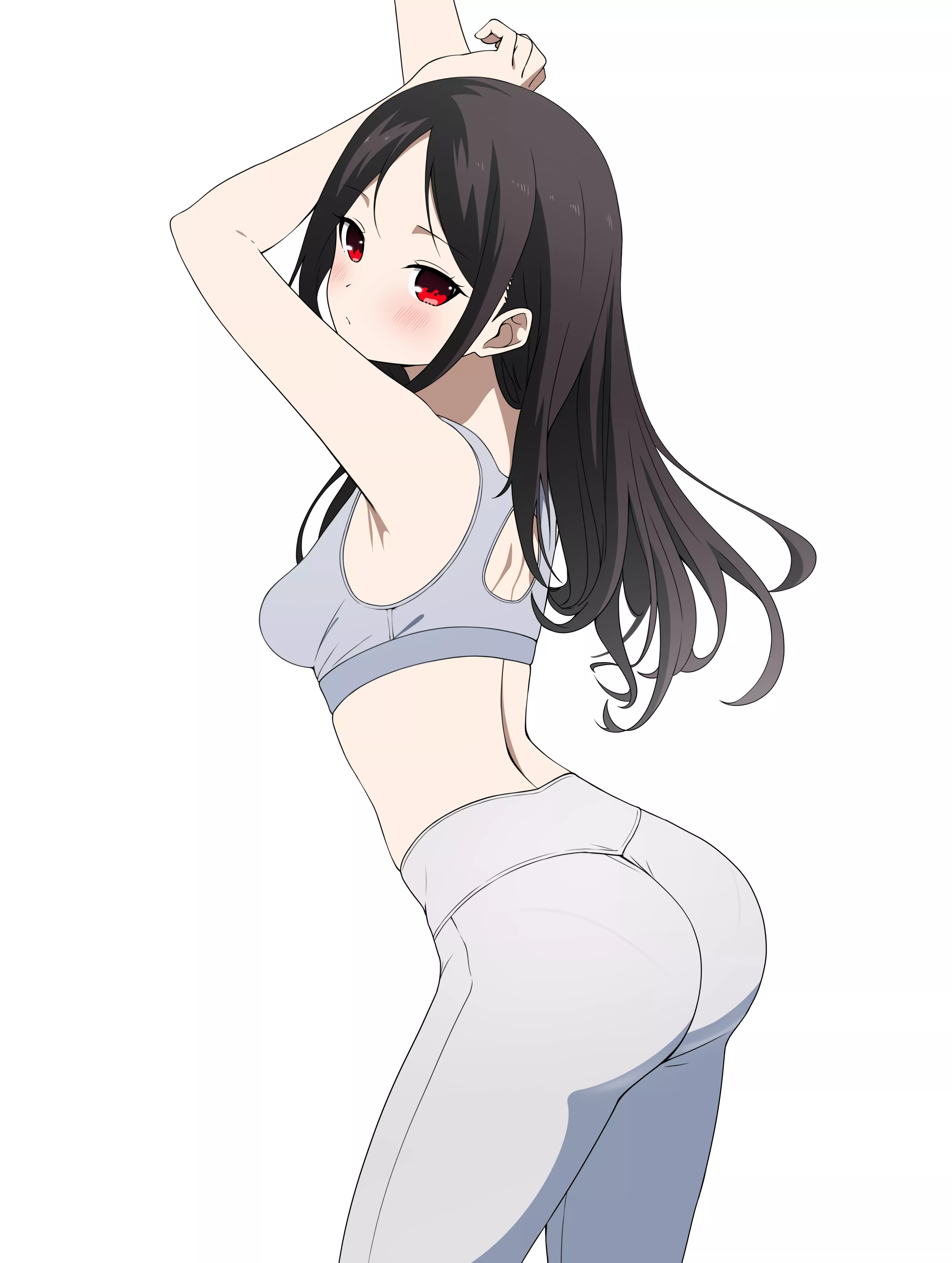 Kaguya's Ass In Leggings (Kaguya-Sama Love Is War)