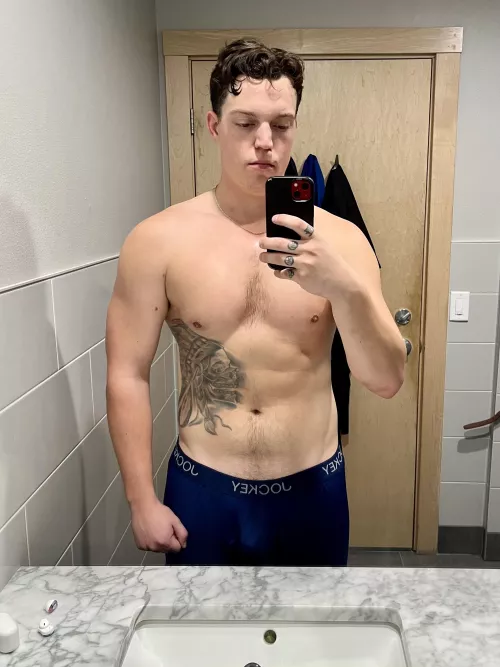 [m] View from the gym bathroom