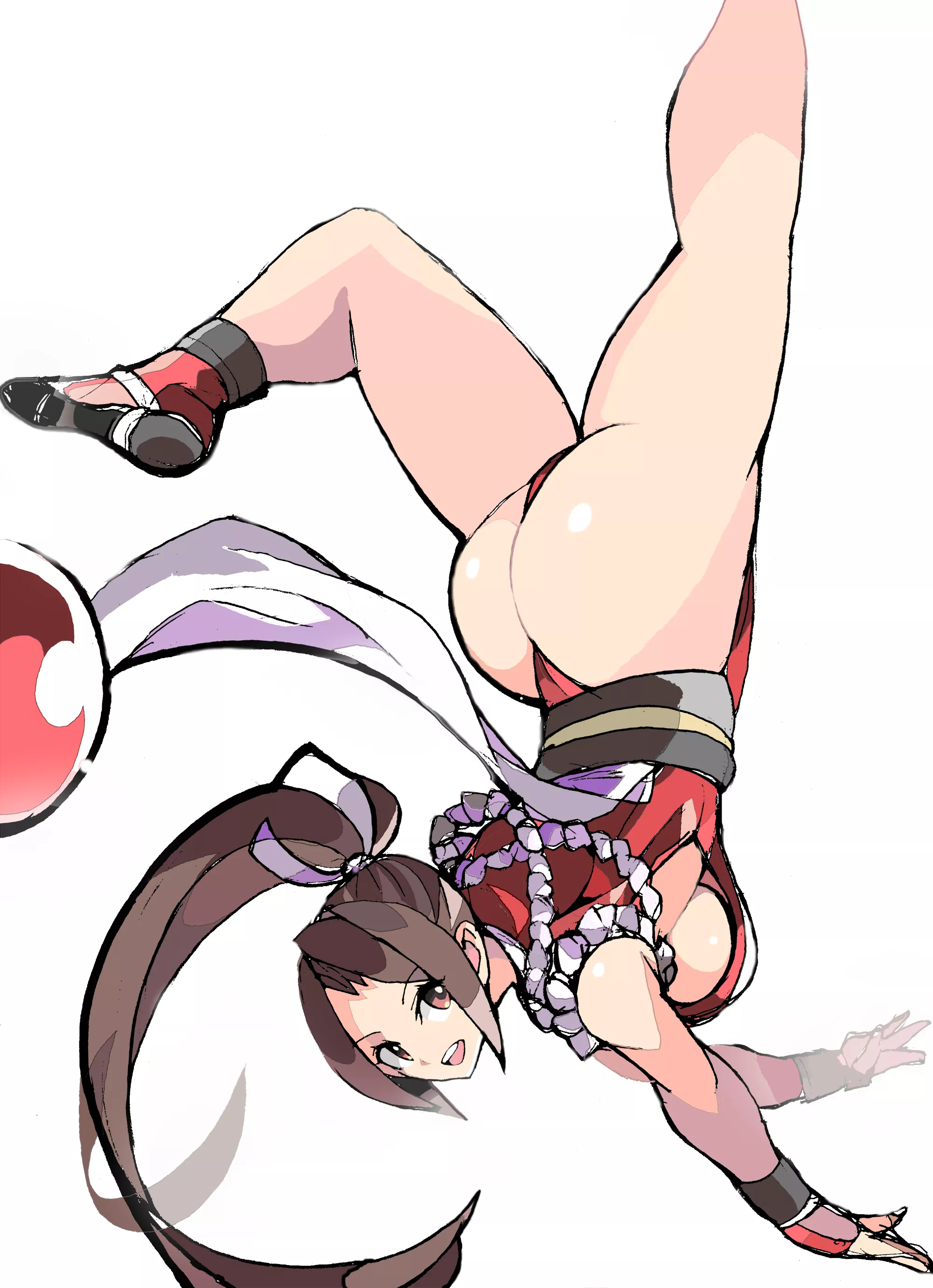 Mai showing off her thick ass [KOF]
