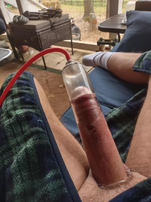 Morning porch pumping