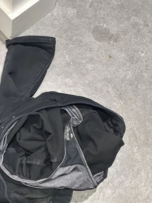 my wife looks very excited today