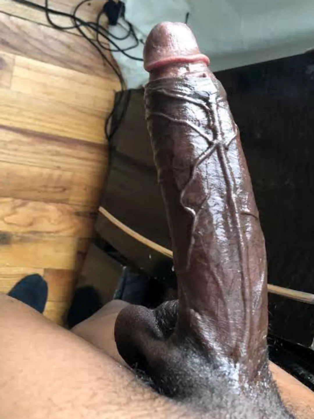 Semi hard thick and veiny bbc 😛😏