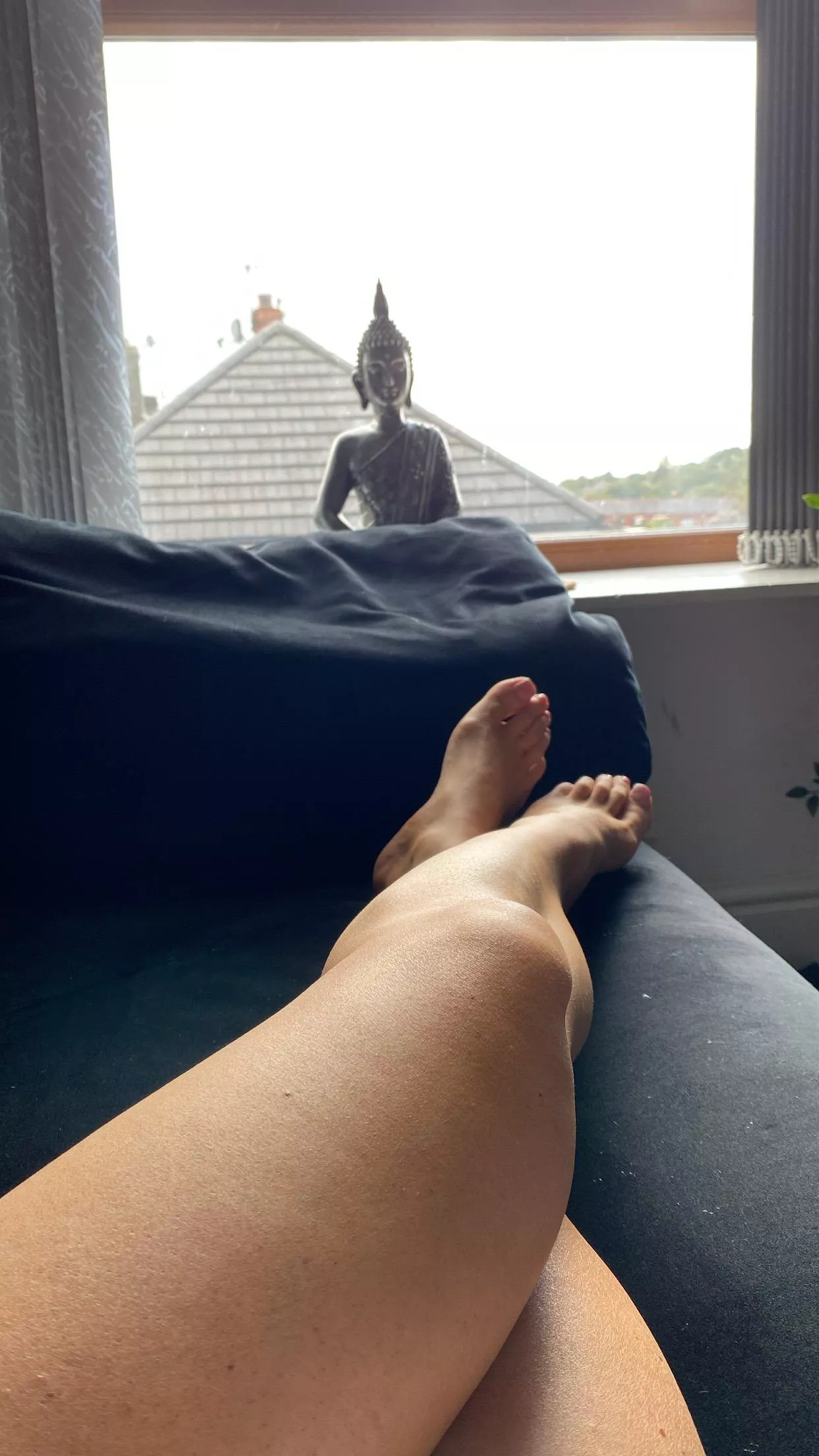 Start with my feet 😈