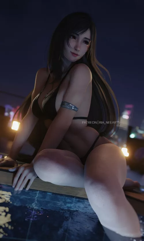 Tifa, (Ria_neearts) [Final Fantasy]
