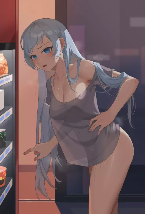 Weiss Schnee in late-night casual clothing (100wang)