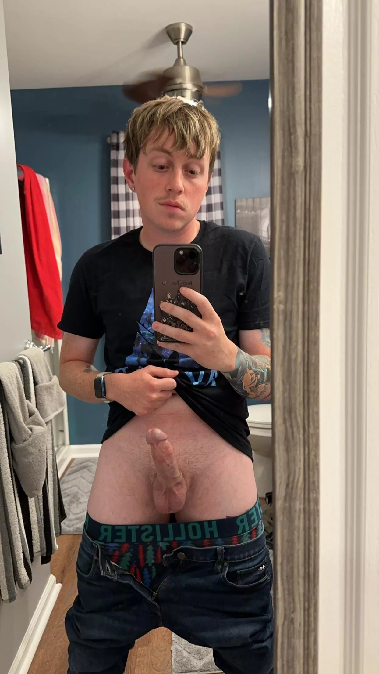 Can I bend you over the bathroom counter?