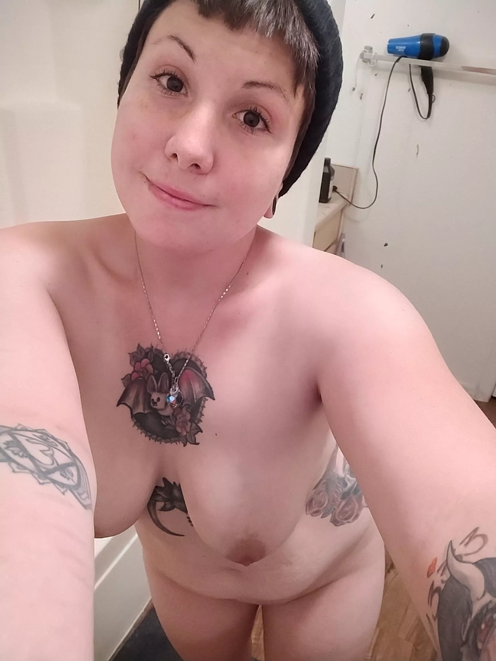 Getting ready for a bath :)