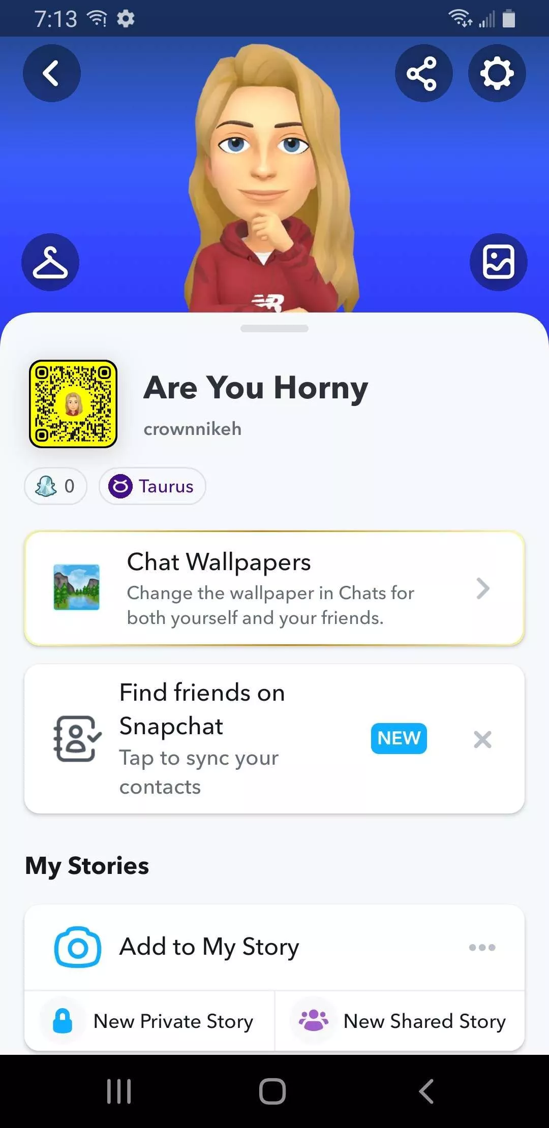 Go add her