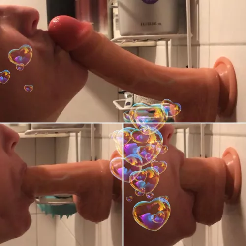 Going, Going …GONE! Practicing in the shower 🚿 Mil(F)51