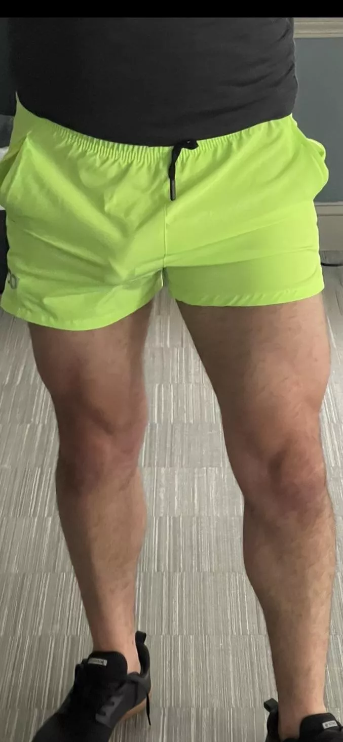 Gym shorts.