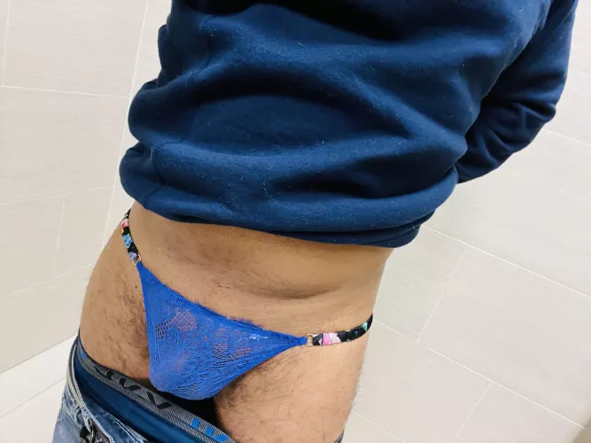 I took my sisters g string