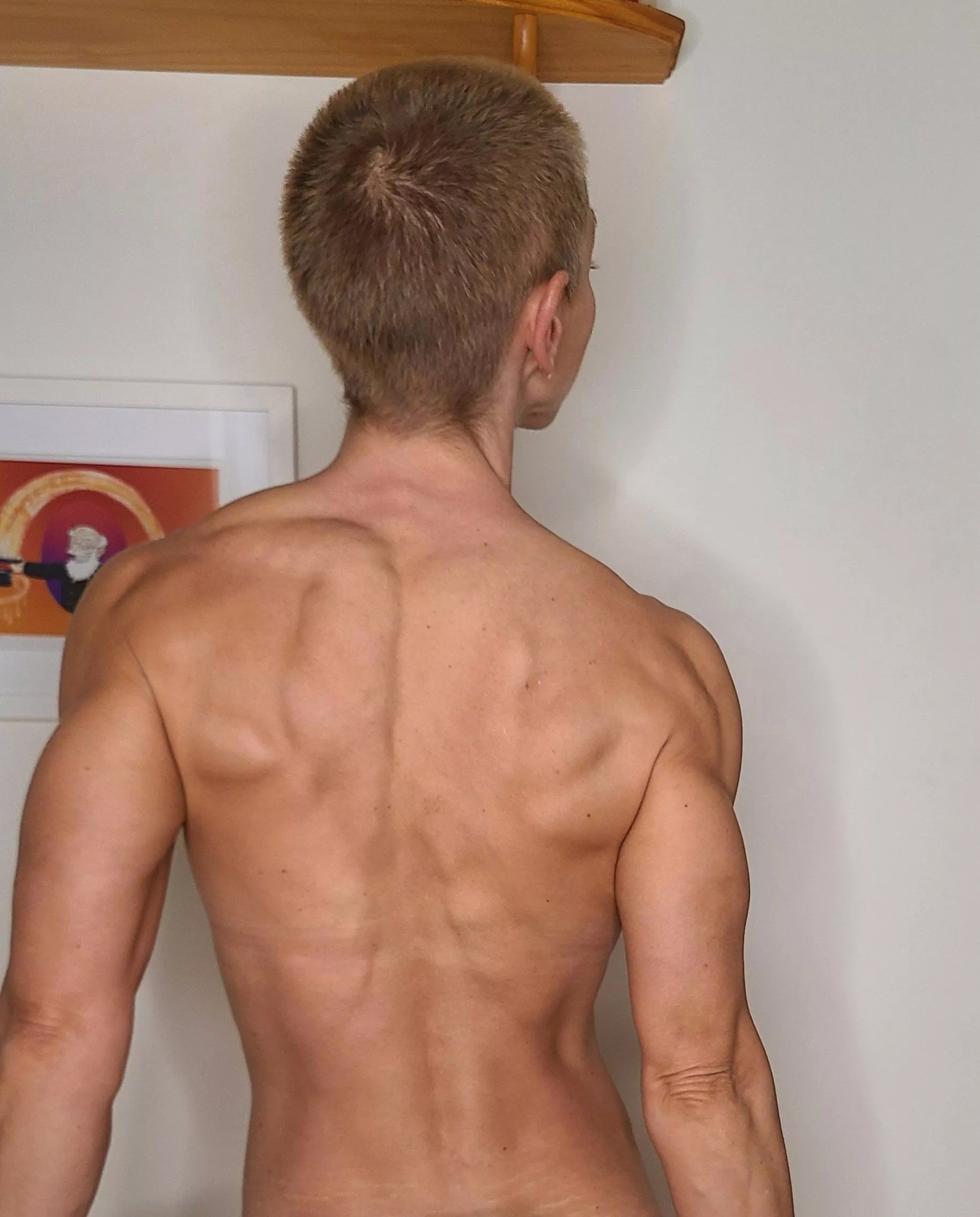 Lick my shoulder blades