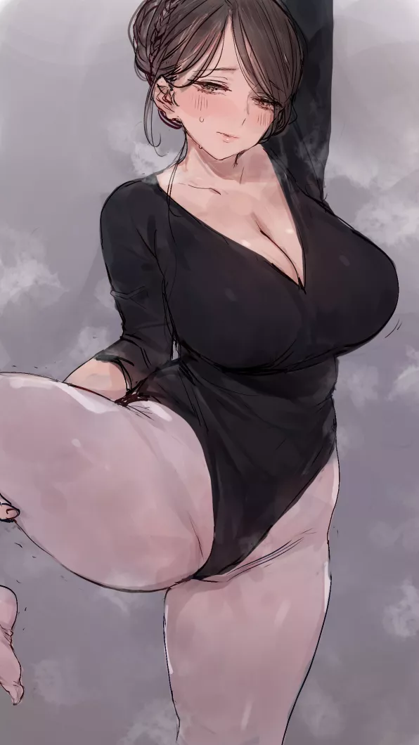milf in leotard [original]