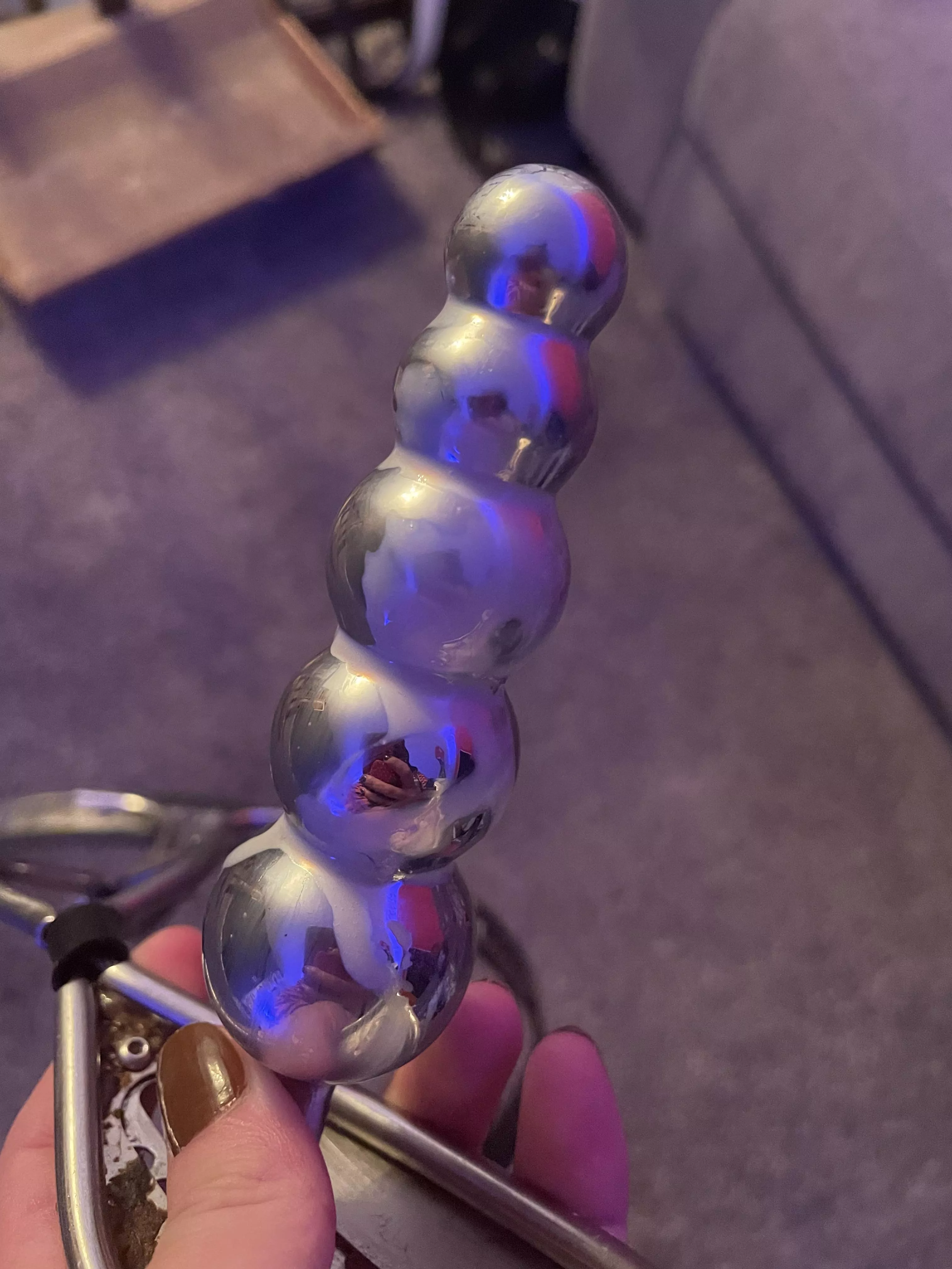 My chastity plug after 3 days