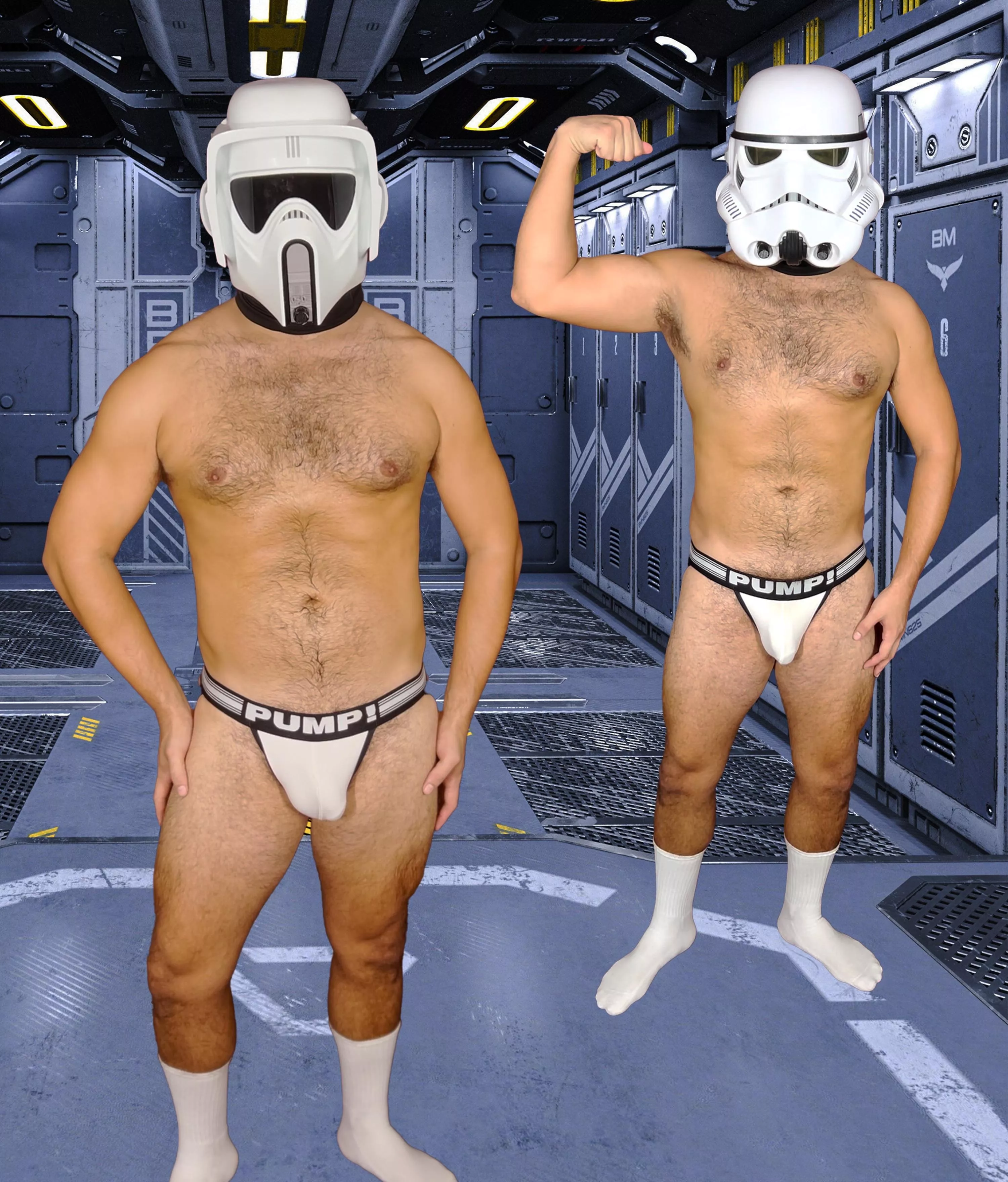 Trooper locker room