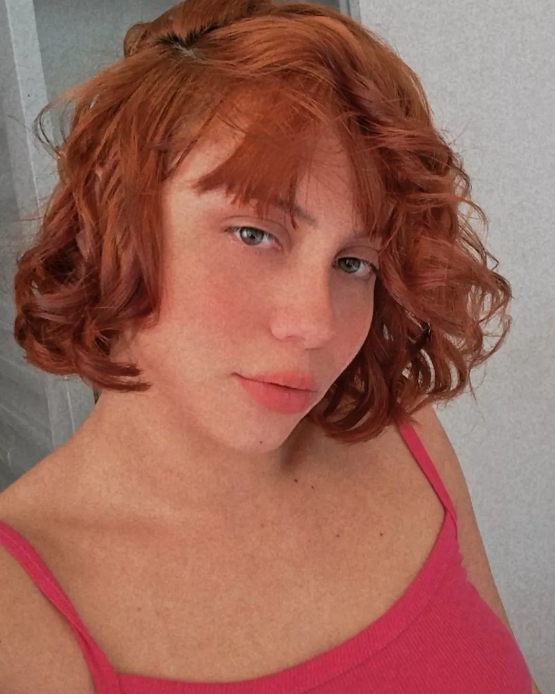 very simple, without combing your hair
