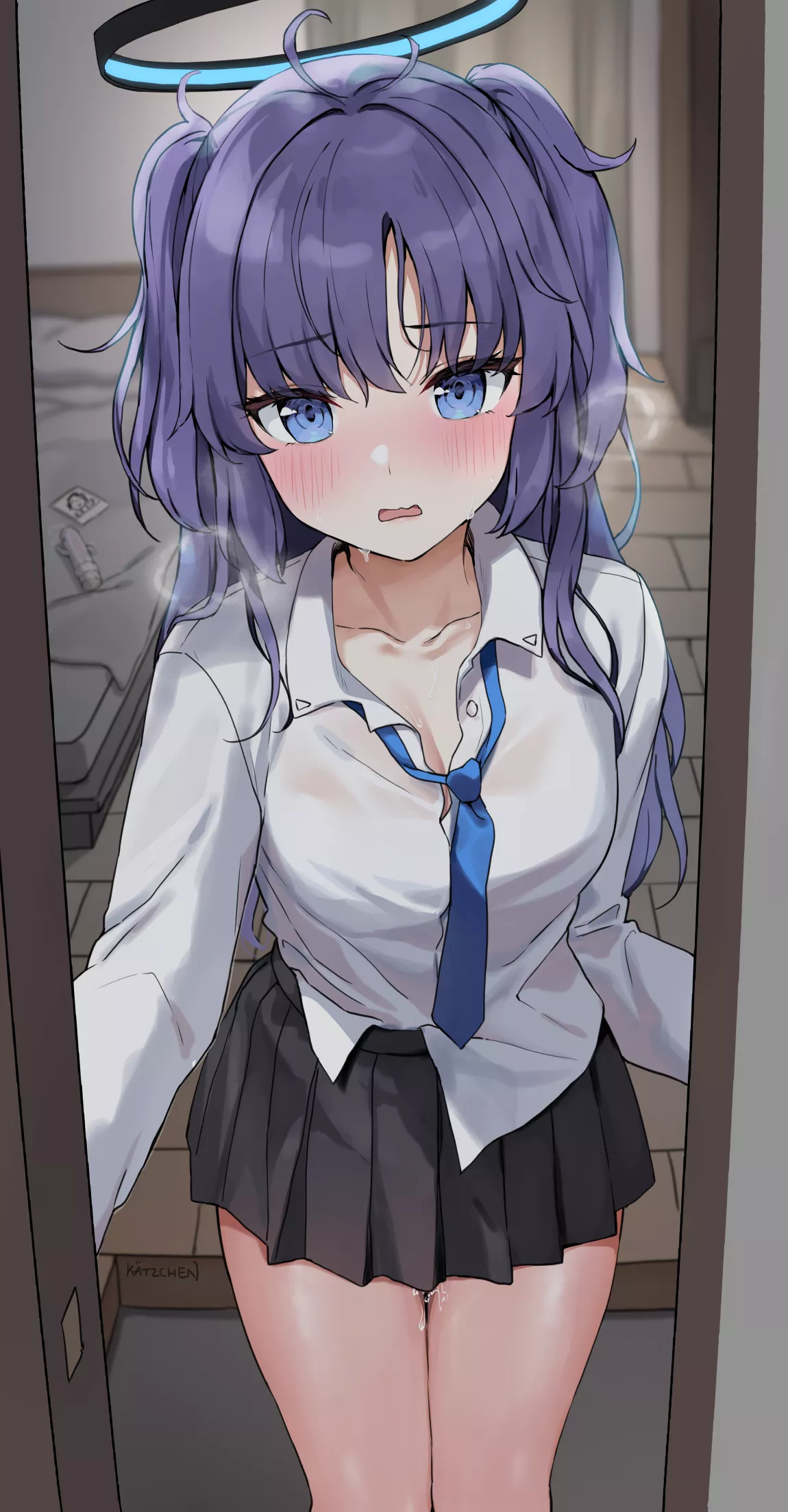 Yuuka is wet