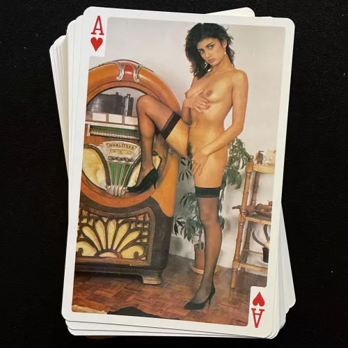 Ace of Hearts (Oversize Playing Cards 1980s)