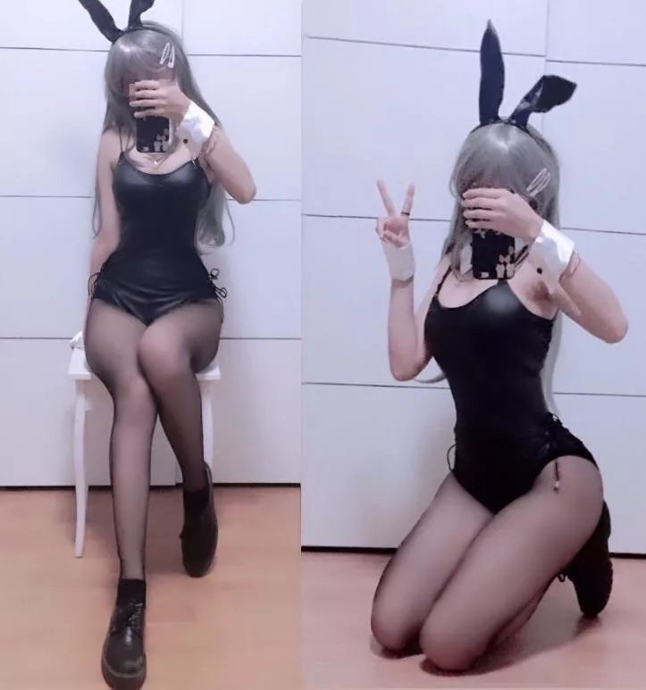 Bunny girl Senpai cosplay 🖤