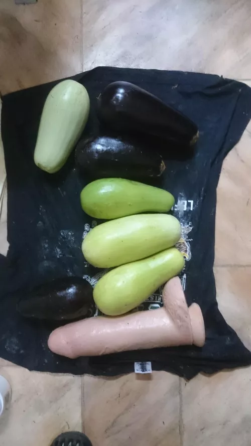 Eggplants & zucchinis for my hungry ass
