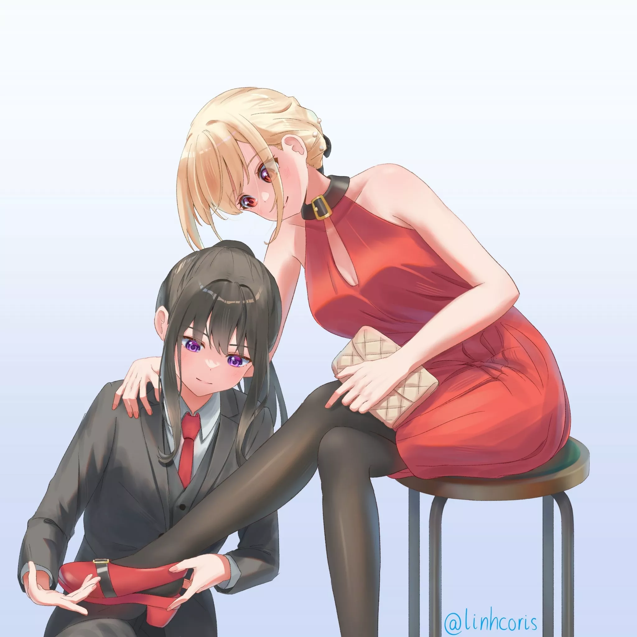 Fitting the new shoes (By Linh) [Lycoris Recoil]