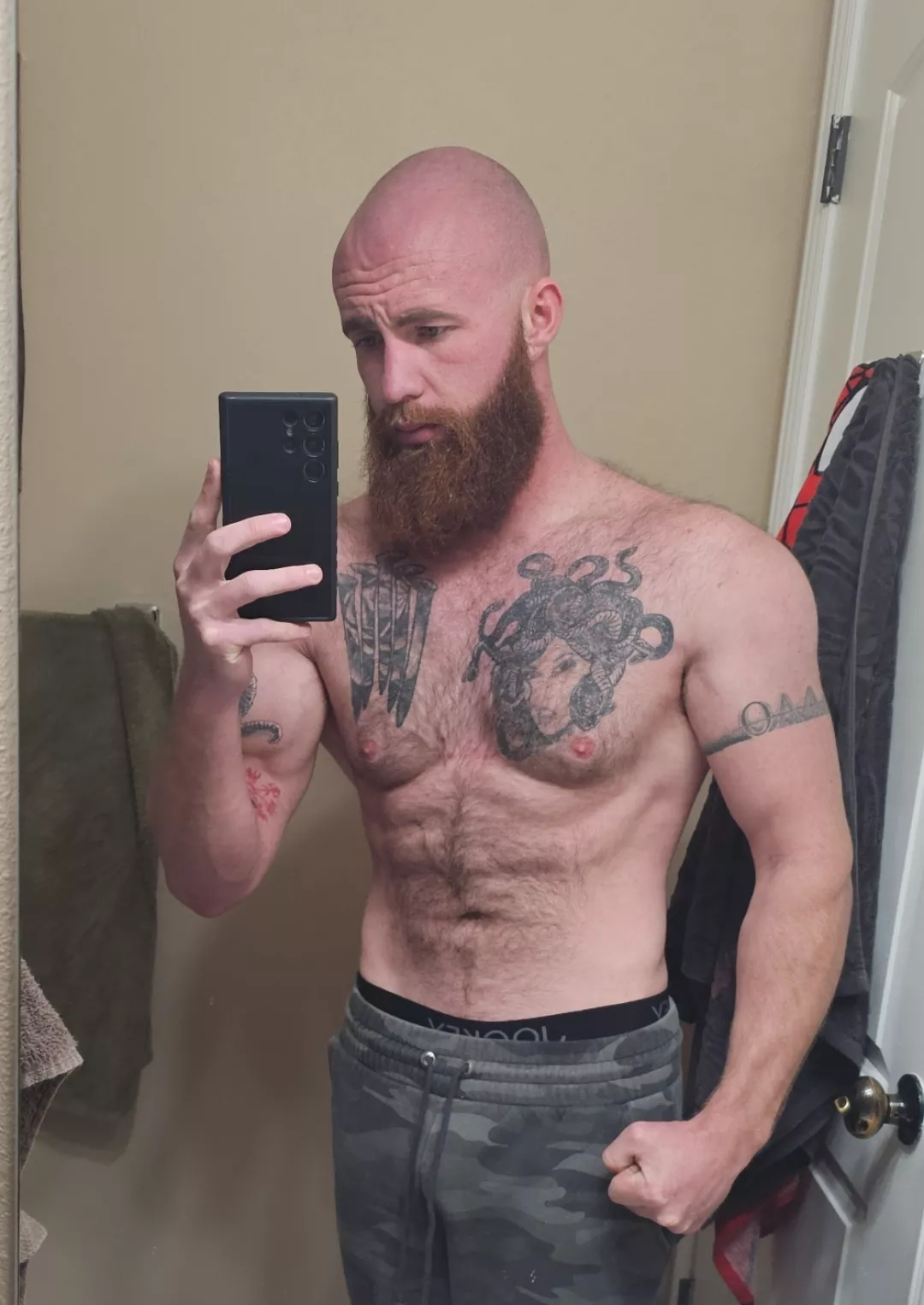 How do we feel about the bald, bearded type?