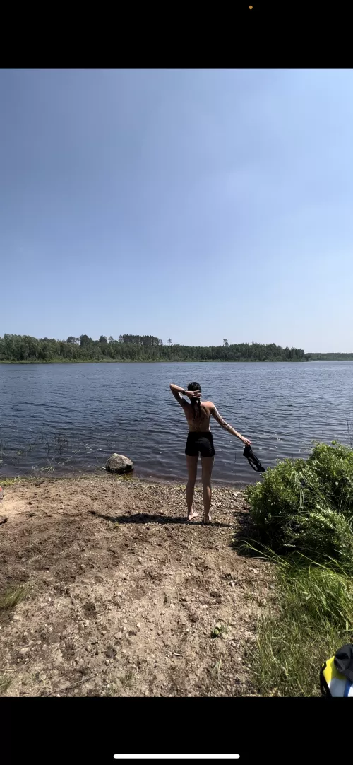 i prefer to be naked outside