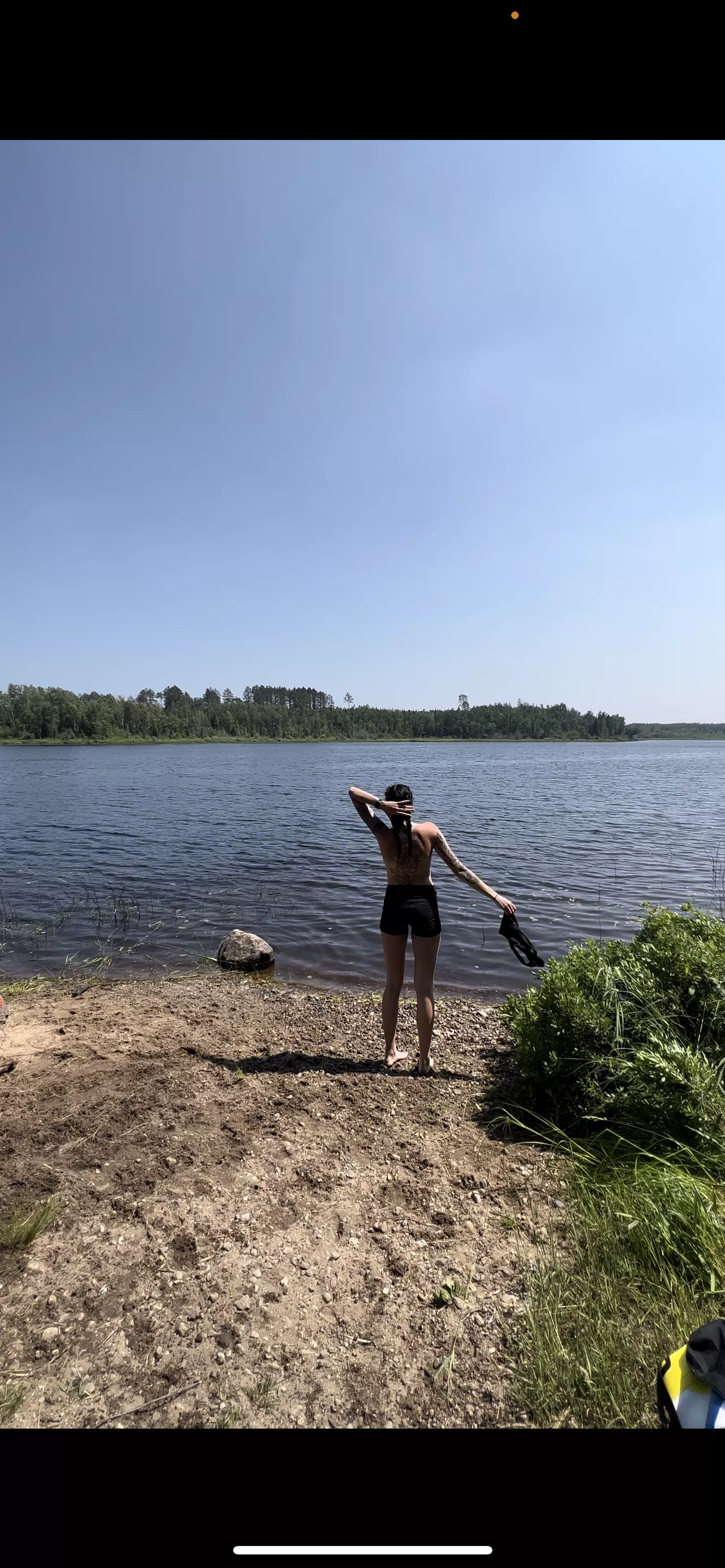 i prefer to be naked outside