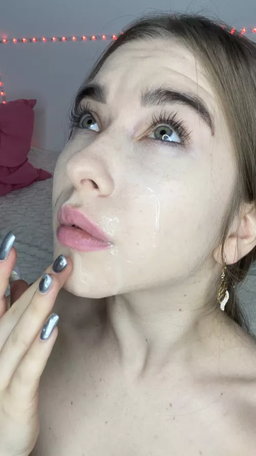 I use sperm as a face cream