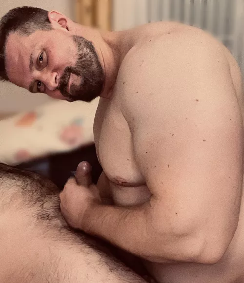 My Bro and I help each other out sometime. Today was my turn. Is that appropriate or is it going too far?[41][35]