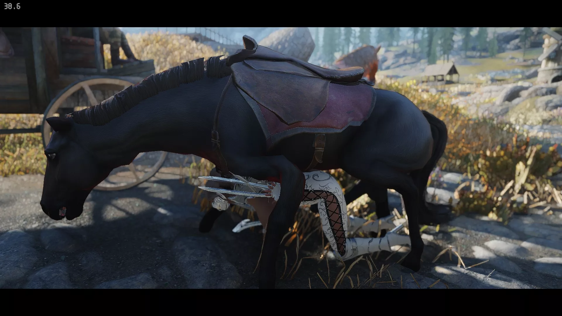 MY HORSE HAS A THINK FOR MY CHARACTER