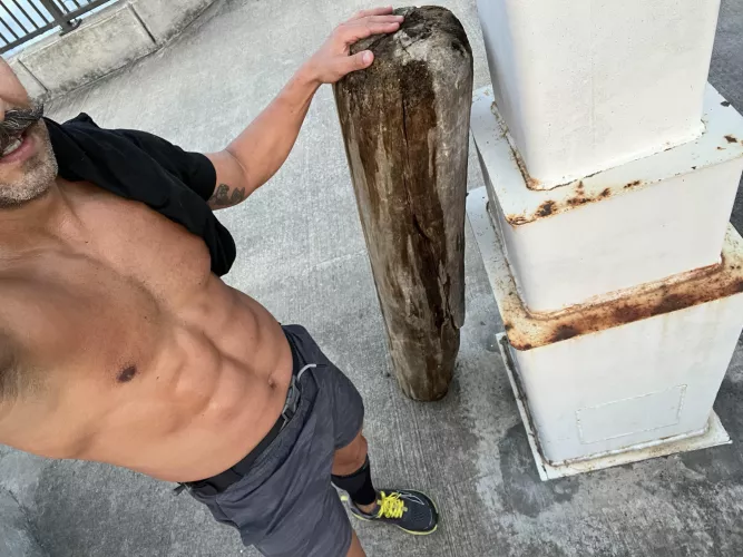 My hot date for the night, I get funny looks when she’s in my arms