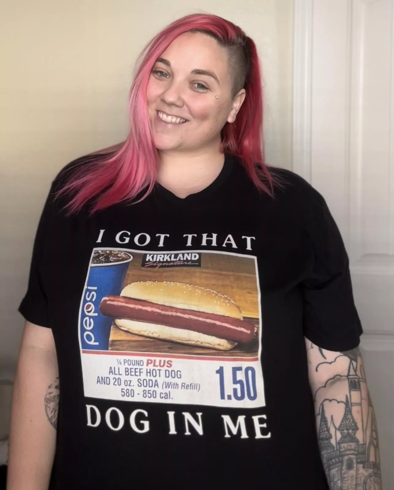 Nothing like having that Kirkland wiener in you 😌