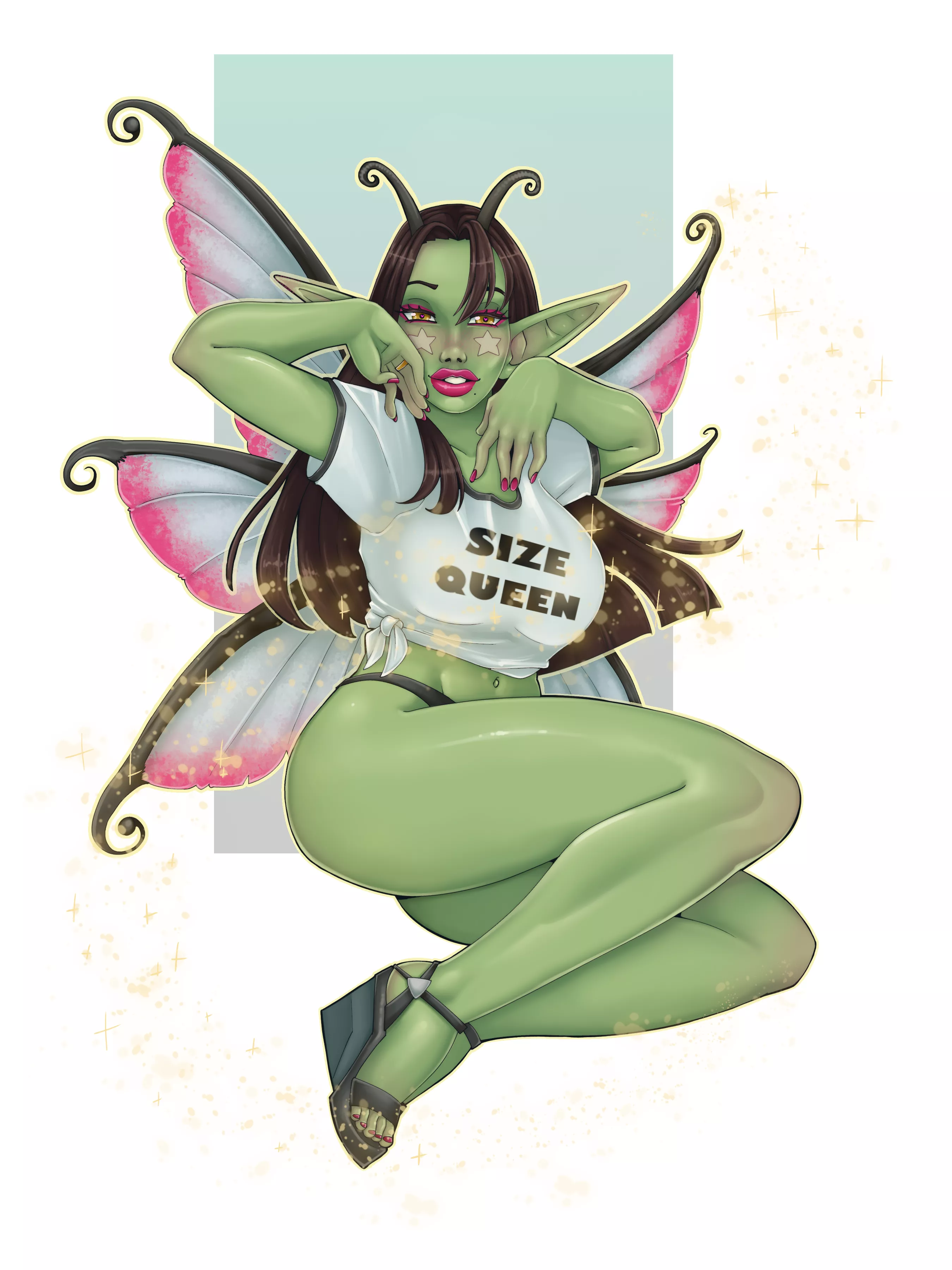 (OC) This Fairy may be small, but she likes them BIG