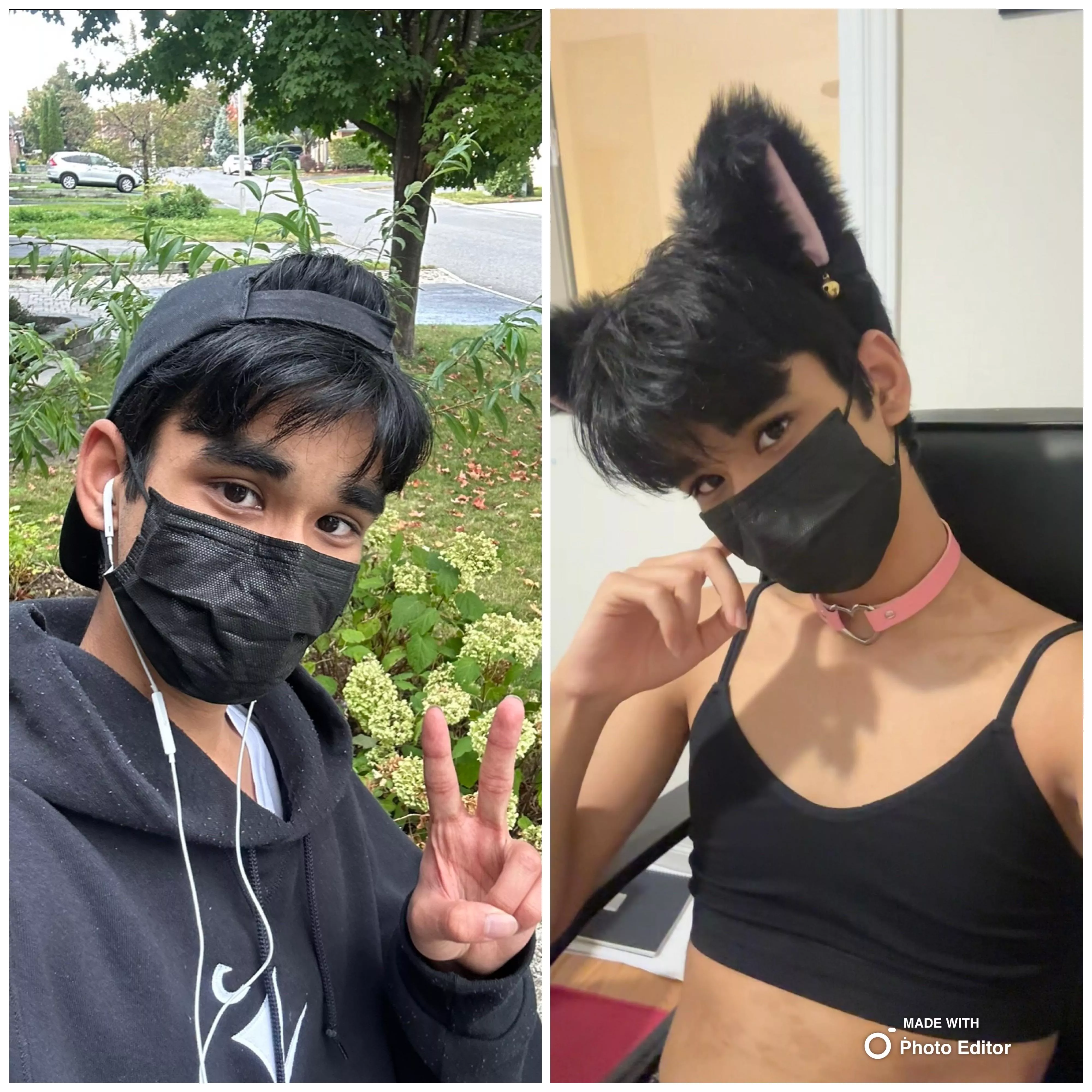 Outside clothes vs inside clothes