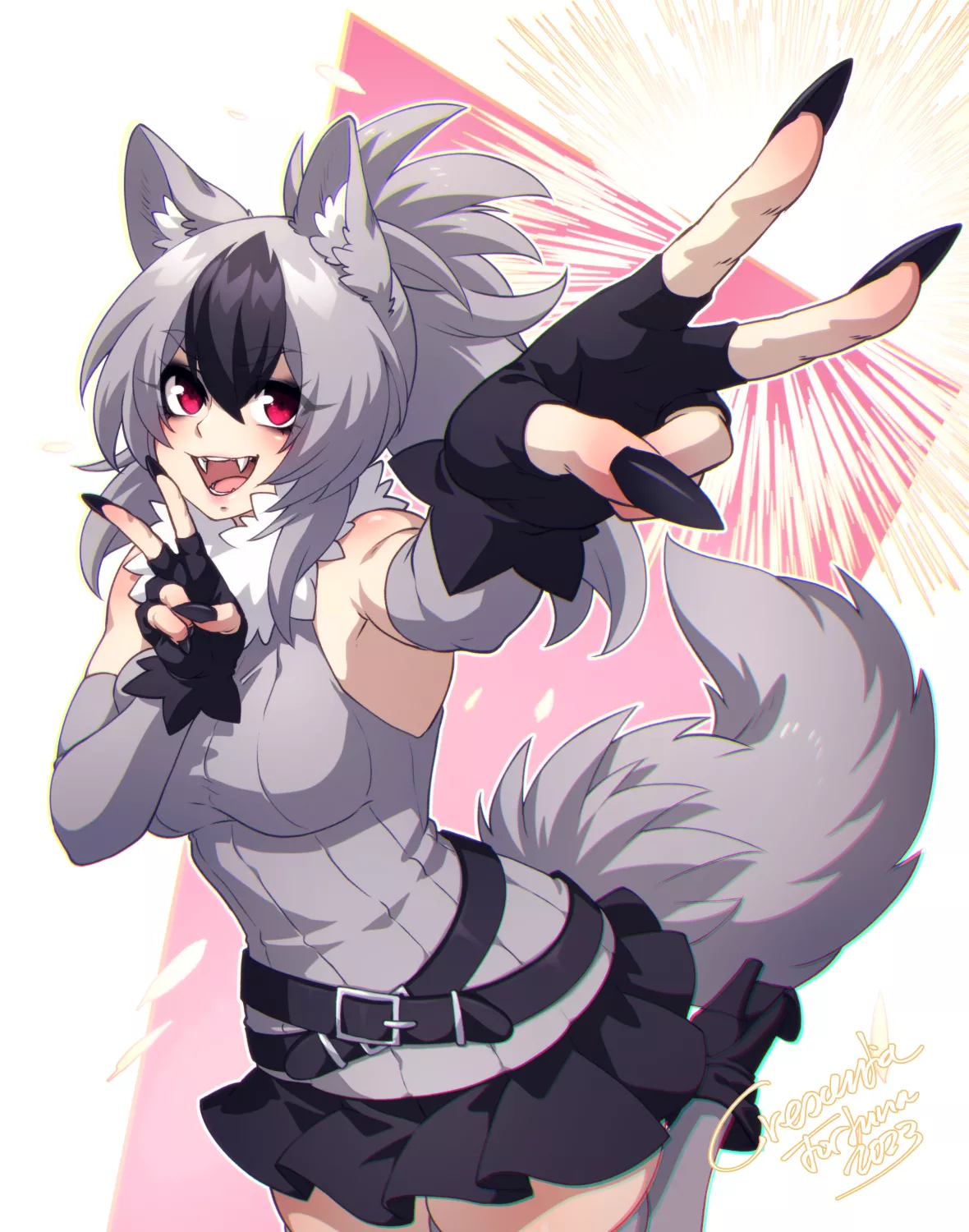 Parlis being cute [by Crescentia Fortuna]