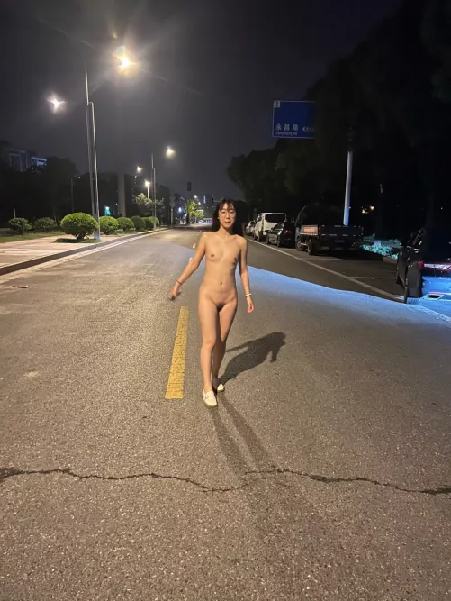 Roaming the streets naked