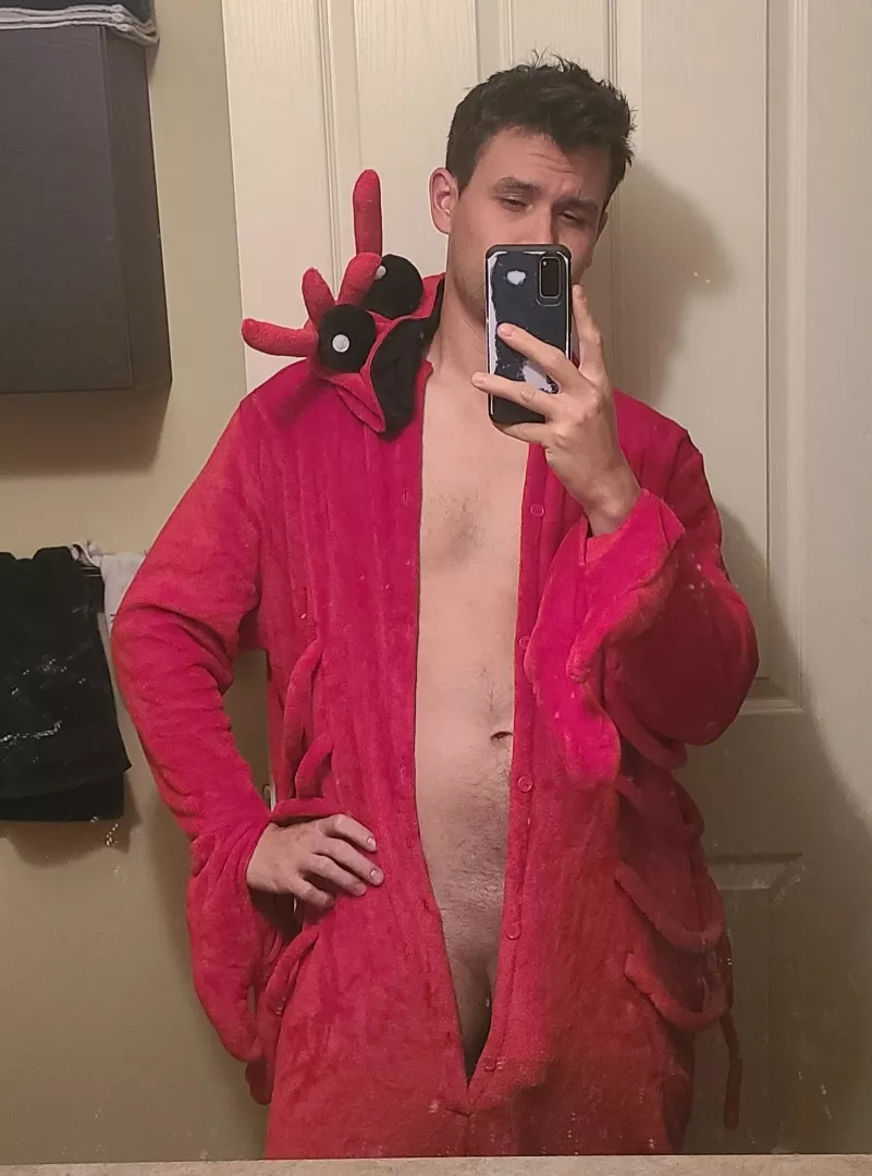 Sexy lobster for Halloween?