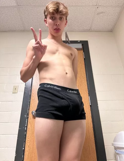 Should I get naked while the roommates are out?