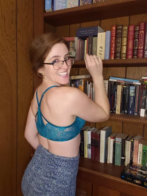Wanna come play librarian with me?