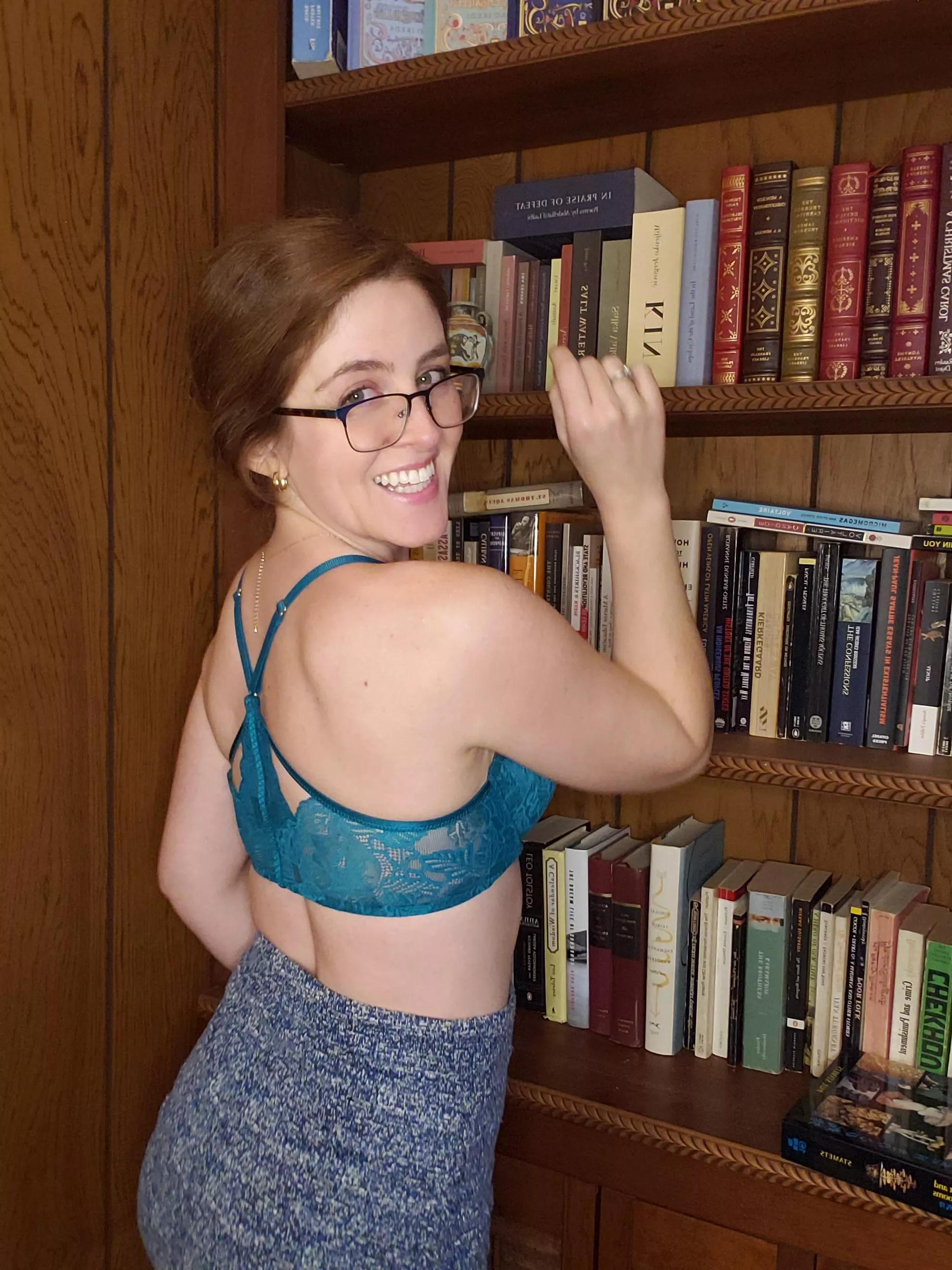 Wanna come play librarian with me?