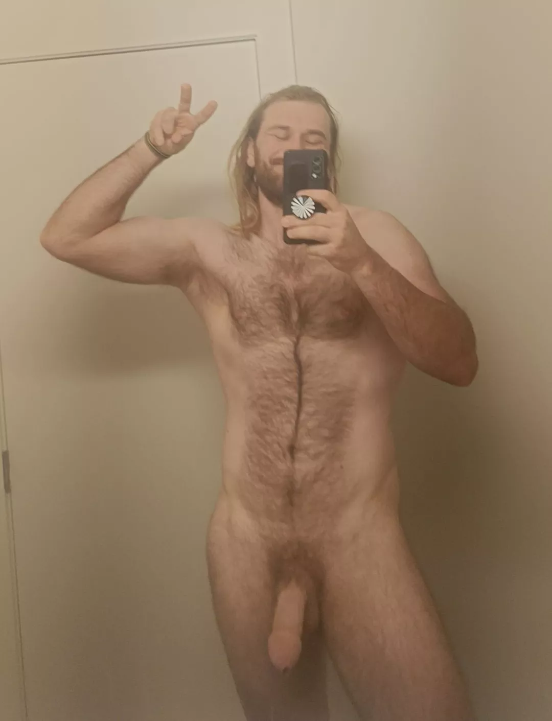 What did you notice first, the beard or the boner?