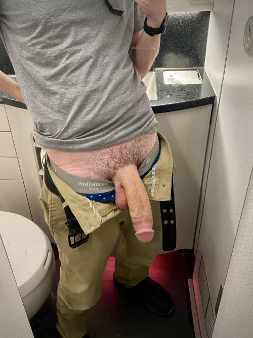 What do you think of my inflight cock?